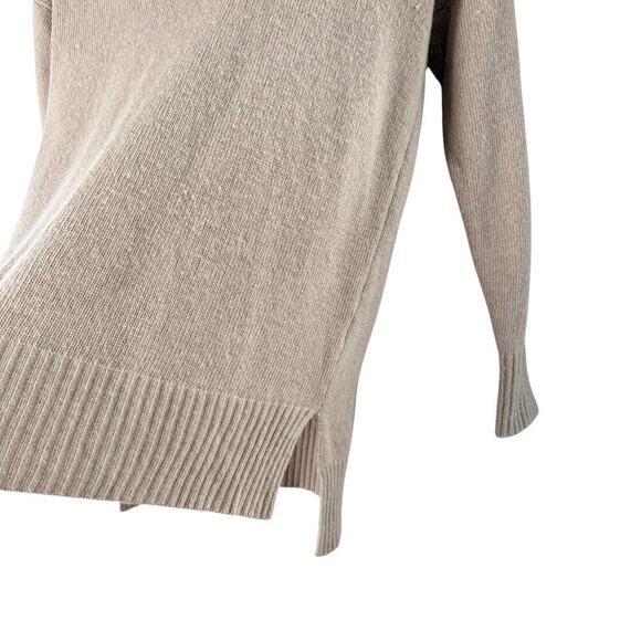 Benedetta B. Merino Wool Cashmere Turtleneck Sweater in Beige, Size XS - Picture 6 of 9